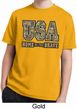 USA Home of the Brave Kids Moisture Wicking Shirt