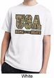 USA Home of the Brave Kids Moisture Wicking Shirt