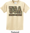 USA Home of the Brave Kids Shirt
