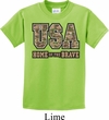 USA Home of the Brave Kids Shirt