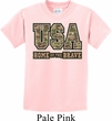 USA Home of the Brave Kids Shirt