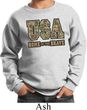 USA Home of the Brave Kids Sweatshirt