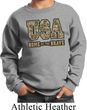 USA Home of the Brave Kids Sweatshirt