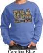 USA Home of the Brave Kids Sweatshirt