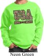 USA Home of the Brave Kids Sweatshirt