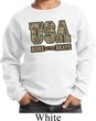 USA Home of the Brave Kids Sweatshirt