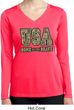 USA Home of the Brave Ladies Dry Wicking Long Sleeve Shirt