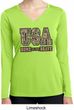 USA Home of the Brave Ladies Dry Wicking Long Sleeve Shirt