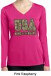 USA Home of the Brave Ladies Dry Wicking Long Sleeve Shirt