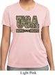 USA Home of the Brave Ladies Moisture Wicking Shirt