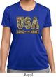 USA Home of the Brave Ladies Moisture Wicking Shirt