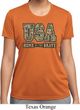 USA Home of the Brave Ladies Moisture Wicking Shirt