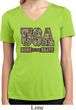 USA Home of the Brave Ladies Moisture Wicking V-neck Shirt