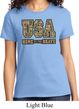 USA Home of the Brave Ladies Shirt