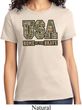 USA Home of the Brave Ladies Shirt