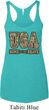 USA Home of the Brave Ladies Tri Blend Racerback Tank Top