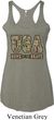 USA Home of the Brave Ladies Tri Blend Racerback Tank Top