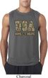 USA Home of the Brave Mens Sleeveless Shirt