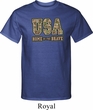 USA Home of the Brave Mens Tall Shirt