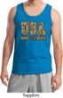 USA Home of the Brave Mens Tank Top
