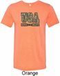 USA Home of the Brave Mens Tri Blend Crewneck Shirt