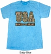 USA Home of the Brave Mineral Tie Dye Shirt