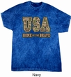USA Home of the Brave Mineral Tie Dye Shirt