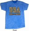 USA Home of the Brave Mineral Tie Dye Shirt
