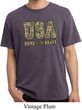 USA Home of the Brave Pigment Dyed Shirt