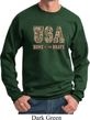 USA Home of the Brave Sweatshirt