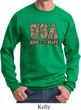 USA Home of the Brave Sweatshirt