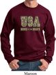 USA Home of the Brave Sweatshirt