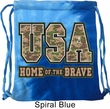 USA Home of the Brave Tie Dye Bag