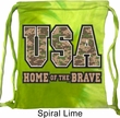 USA Home of the Brave Tie Dye Bag