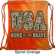 USA Home of the Brave Tie Dye Bag