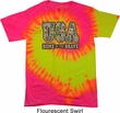 USA Home of the Brave Tie Dye Shirt