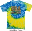USA Home of the Brave Tie Dye Shirt