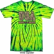 USA Home of the Brave Tie Dye Shirt