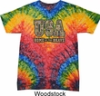 USA Home of the Brave Tie Dye Shirt