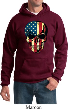 USA Skull Hoodie