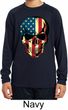 USA Skull Kids Dry Wicking Long Sleeve Shirt