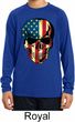 USA Skull Kids Dry Wicking Long Sleeve Shirt
