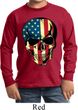 USA Skull Kids Long Sleeve Shirt