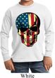 USA Skull Kids Long Sleeve Shirt