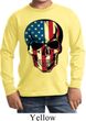 USA Skull Kids Long Sleeve Shirt