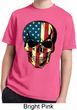 USA Skull Kids Moisture Wicking Shirt
