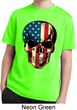 USA Skull Kids Moisture Wicking Shirt