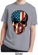 USA Skull Kids Moisture Wicking Shirt