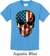 USA Skull Kids Shirt