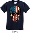 USA Skull Kids Shirt